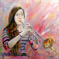 3030A HAPPY GIRL, TROMPETTE